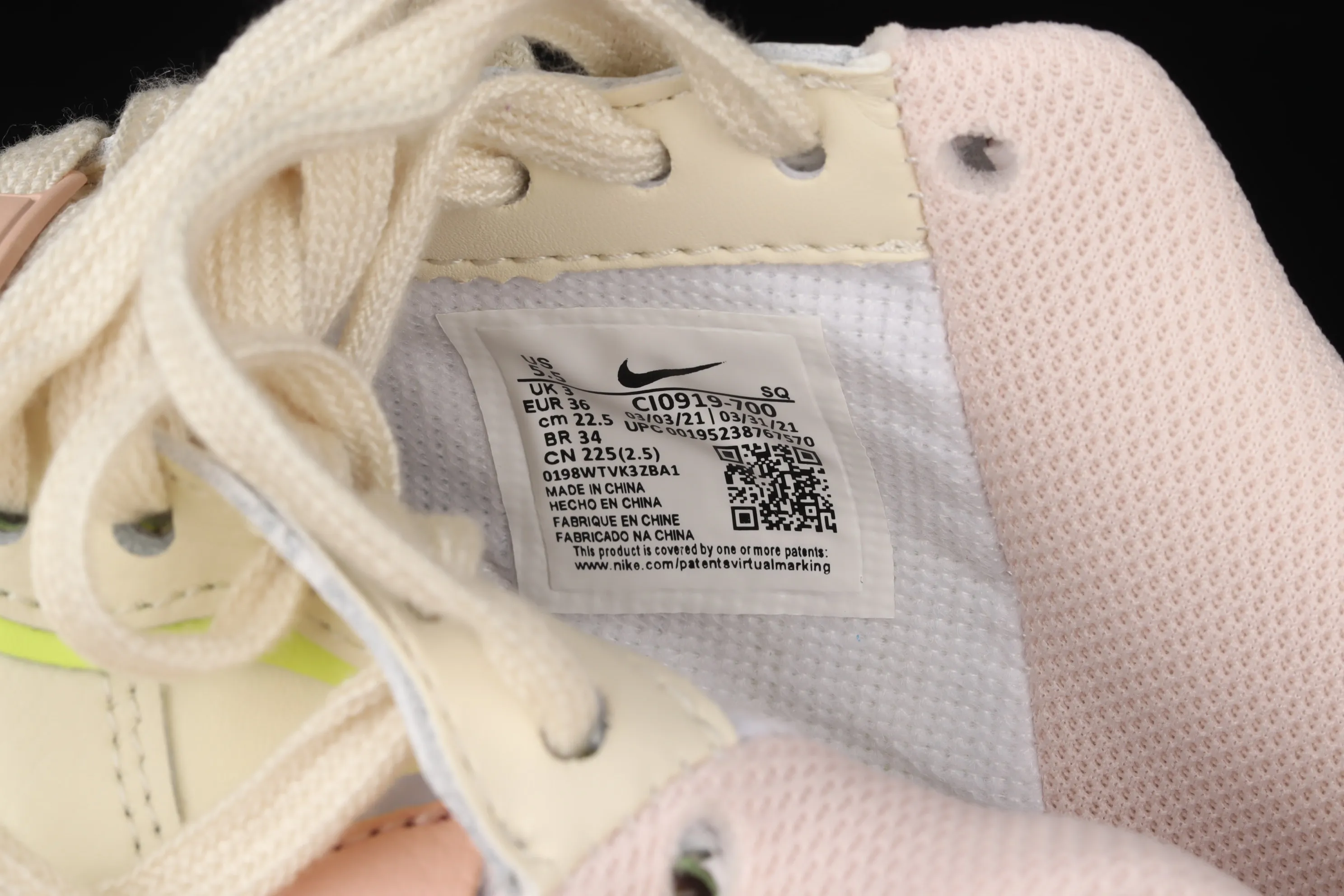 All Categories Nk Air Force 1 Air Force Series Nk Air Force 1 Shadow Air Force Lightweight Increase Nk Air Force 1 Shadow Air Force One Lightweight Increase Low-top Versatile Sneakers CI0919-700